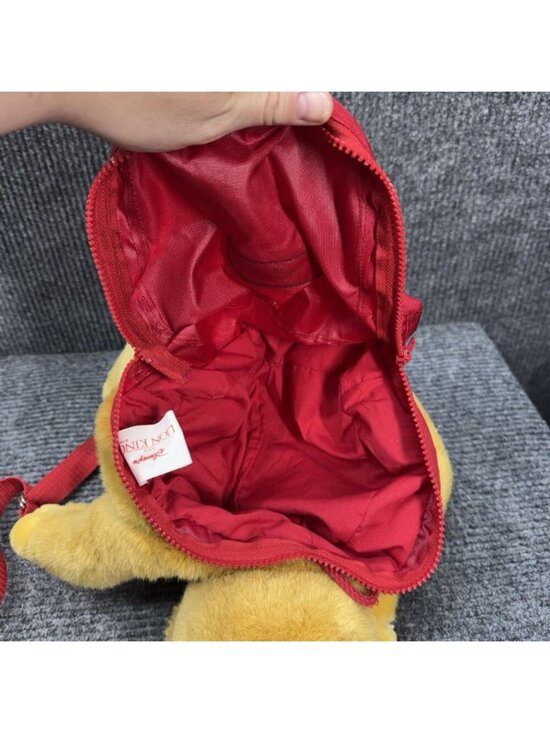 Vintage Disney Lion King Simba Character Plush Backpack 90s Comfort Hug Clean